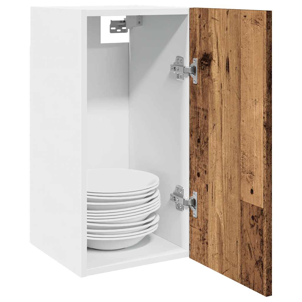 vidaXL Hanging Cabinet Lyon Old Wood 30x31x60 cm Engineered Wood