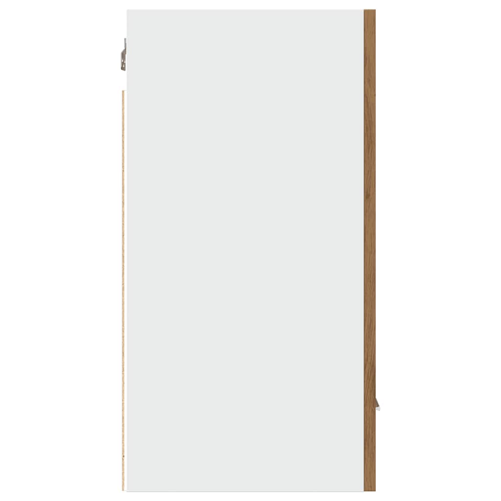 vidaXL Hanging Cabinet Lyon Artisan Oak 30x31x60 cm Engineered Wood