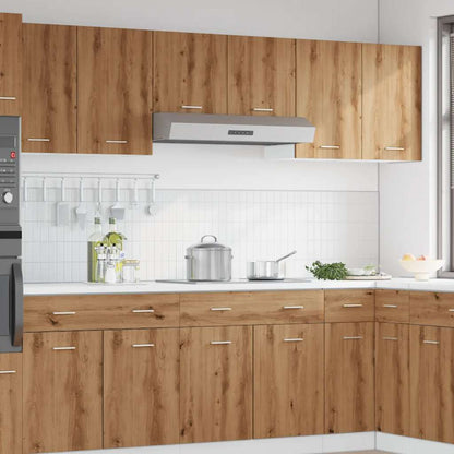 vidaXL Hanging Cabinet Lyon Artisan Oak 40x31x60 cm Engineered Wood