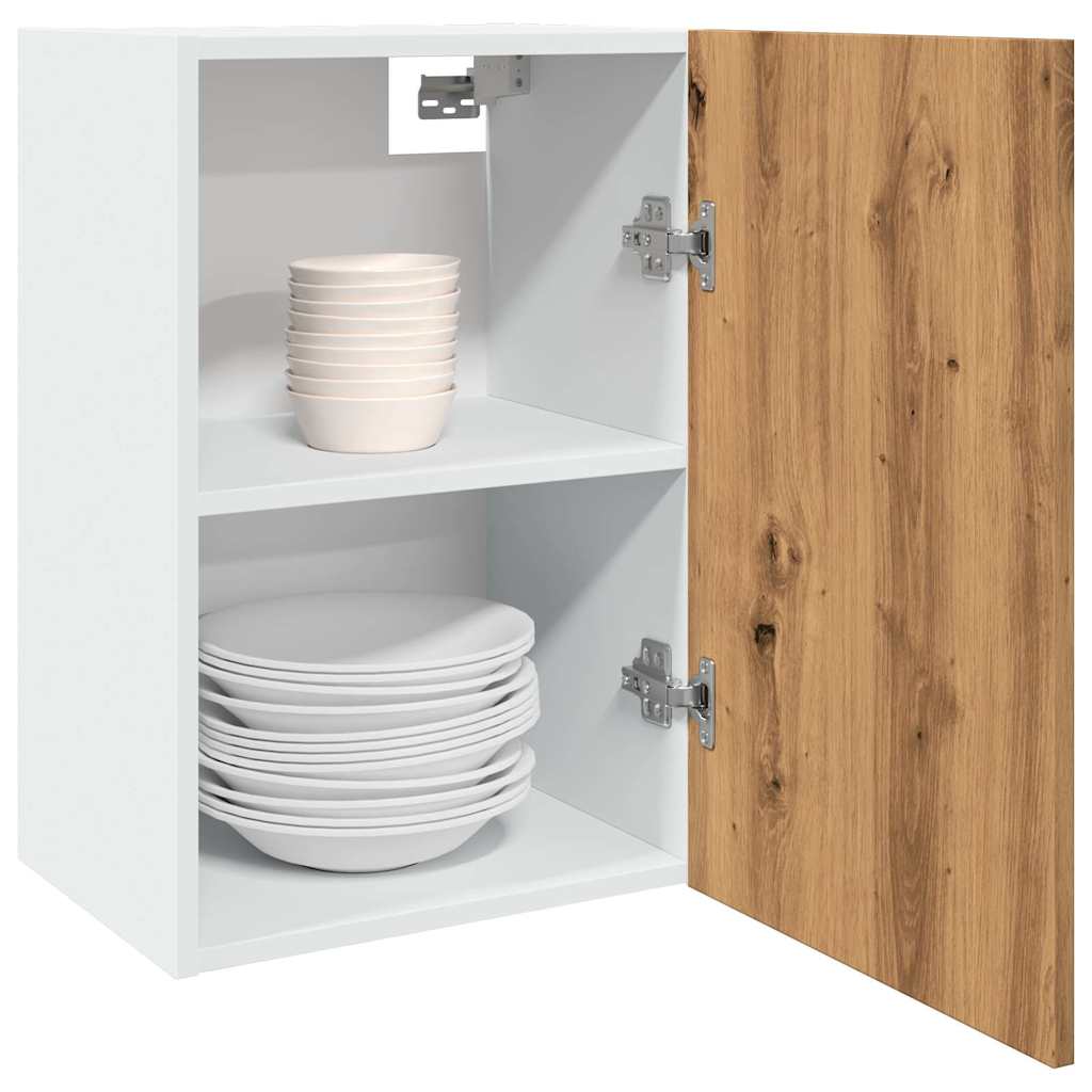vidaXL Hanging Cabinet Lyon Artisan Oak 40x31x60 cm Engineered Wood