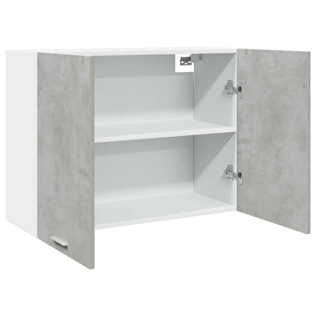 vidaXL Hanging Cabinet Lyon Concrete Grey 80x31x60 cm Engineered Wood