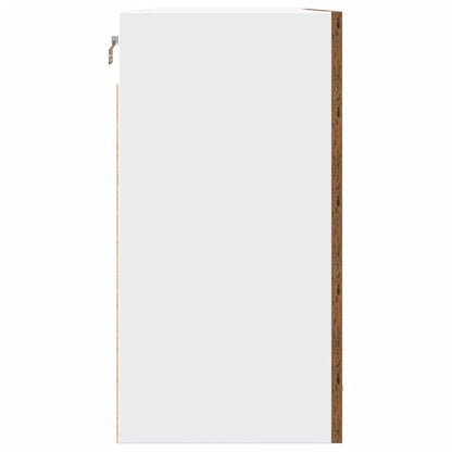 vidaXL Hanging Cabinet Lyon Old Wood 80x31x60 cm Engineered Wood