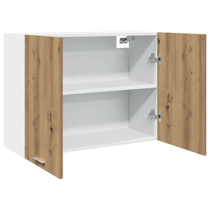 vidaXL Hanging Cabinet Lyon Artisan Oak 80x31x60 cm Engineered Wood