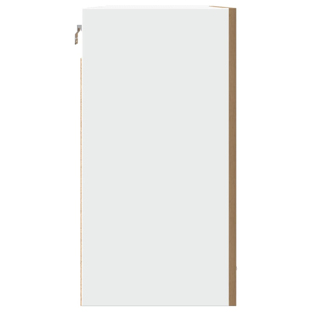 vidaXL Hanging Cabinet Lyon Artisan Oak 80x31x60 cm Engineered Wood