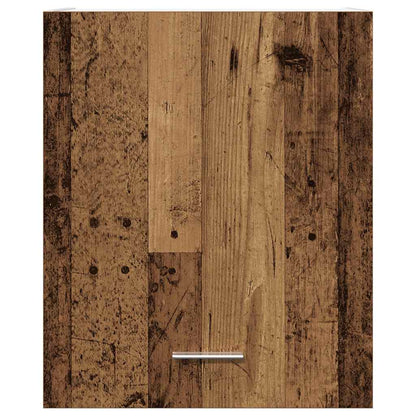 vidaXL Hanging Cabinet Lyons 2 pcs Old Wood 50x31x60 cm Engineered Wood