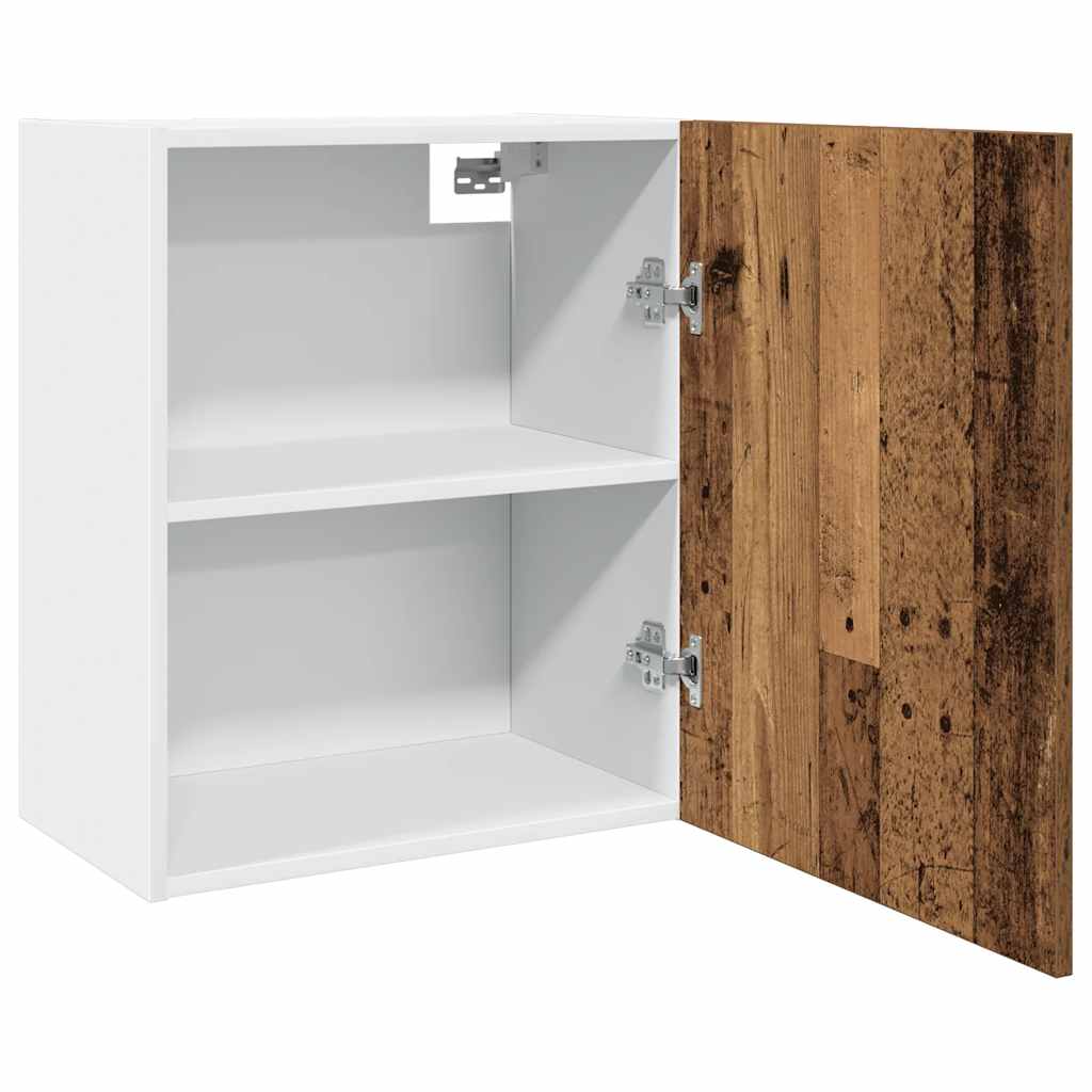 vidaXL Hanging Cabinet Lyons 2 pcs Old Wood 50x31x60 cm Engineered Wood