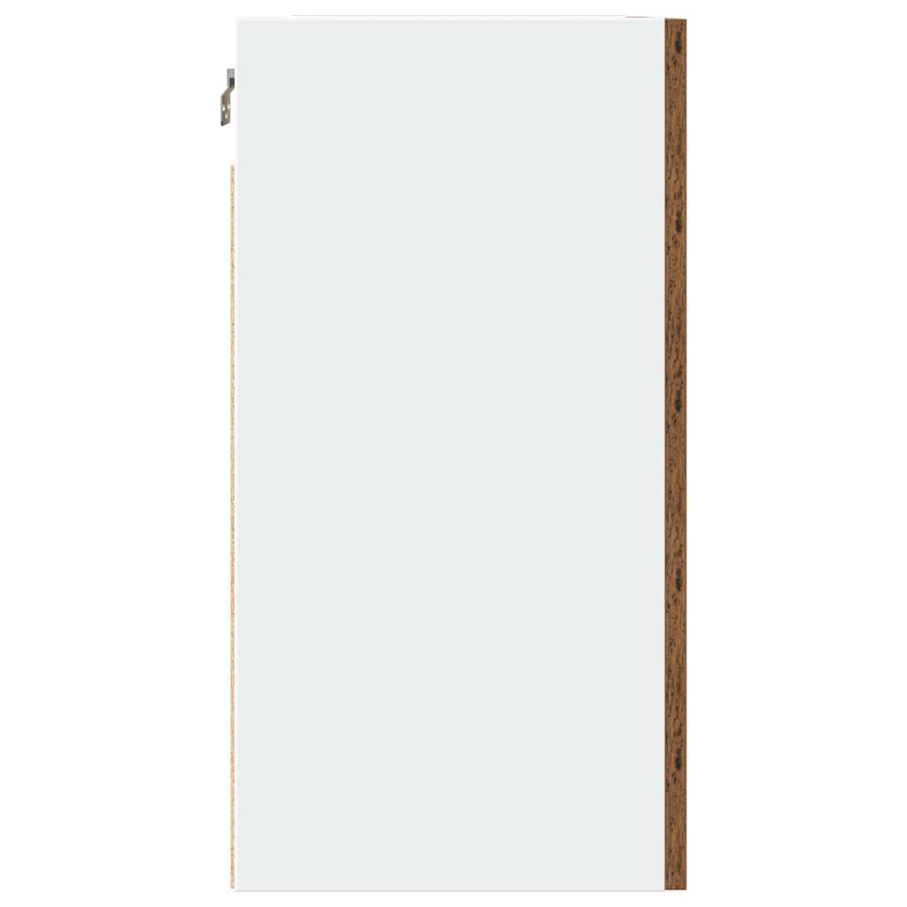 vidaXL Hanging Cabinet Lyons 2 pcs Old Wood 50x31x60 cm Engineered Wood