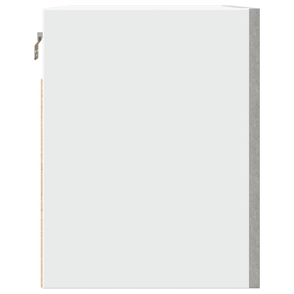 vidaXL Hanging Cabinet Lyon Concrete Grey 60x31x40 cm Engineered Wood