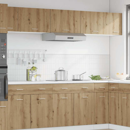 vidaXL Hanging Cabinet Lyon Artisan Oak 60x31x40 cm Engineered Wood