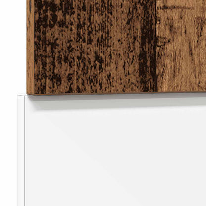 vidaXL Dishwasher Panel Lyon Old Wood 45x3x67 cm Engineered Wood