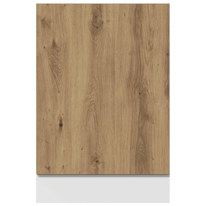 vidaXL Dishwasher Panel Lyon Artisian Oak 45x3x67 cm Engineered Wood