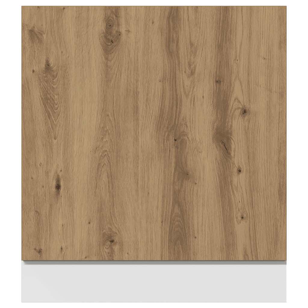 vidaXL Dishwasher Panel Lyon Artisan Oak 60x1.5x67 cm Engineered Wood