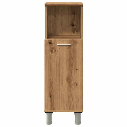 vidaXL Bathroom Cabinet Artisan Oak 30x30x95 cm Engineered Wood