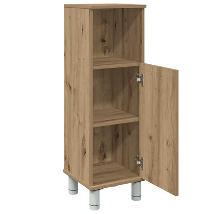 vidaXL Bathroom Cabinet Artisan Oak 30x30x95 cm Engineered Wood
