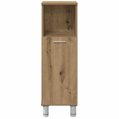 vidaXL Bathroom Cabinet Artisan Oak 30x30x95 cm Engineered Wood