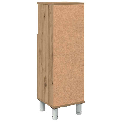 vidaXL Bathroom Cabinet Artisan Oak 30x30x95 cm Engineered Wood