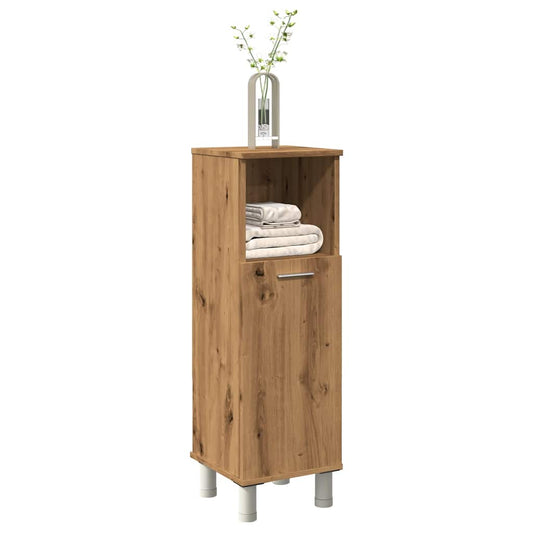 vidaXL Bathroom Cabinet Artisan Oak 30x30x95 cm Engineered Wood