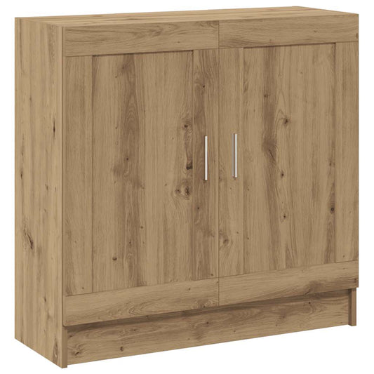 vidaXL Book Cabinet Artisan Oak 82,5x30,5x80 cm Engineered Wood