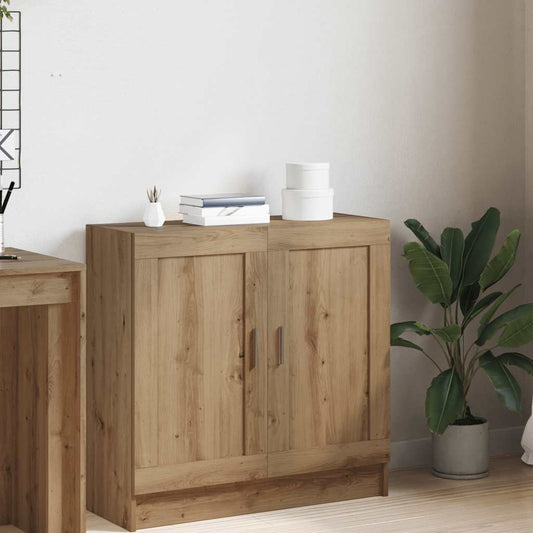 vidaXL Book Cabinet Artisan Oak 82,5x30,5x80 cm Engineered Wood