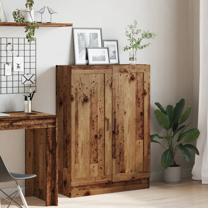 vidaXL Book Cabinet Old Wood 82,5x30,5x115 cm Engineered Wood