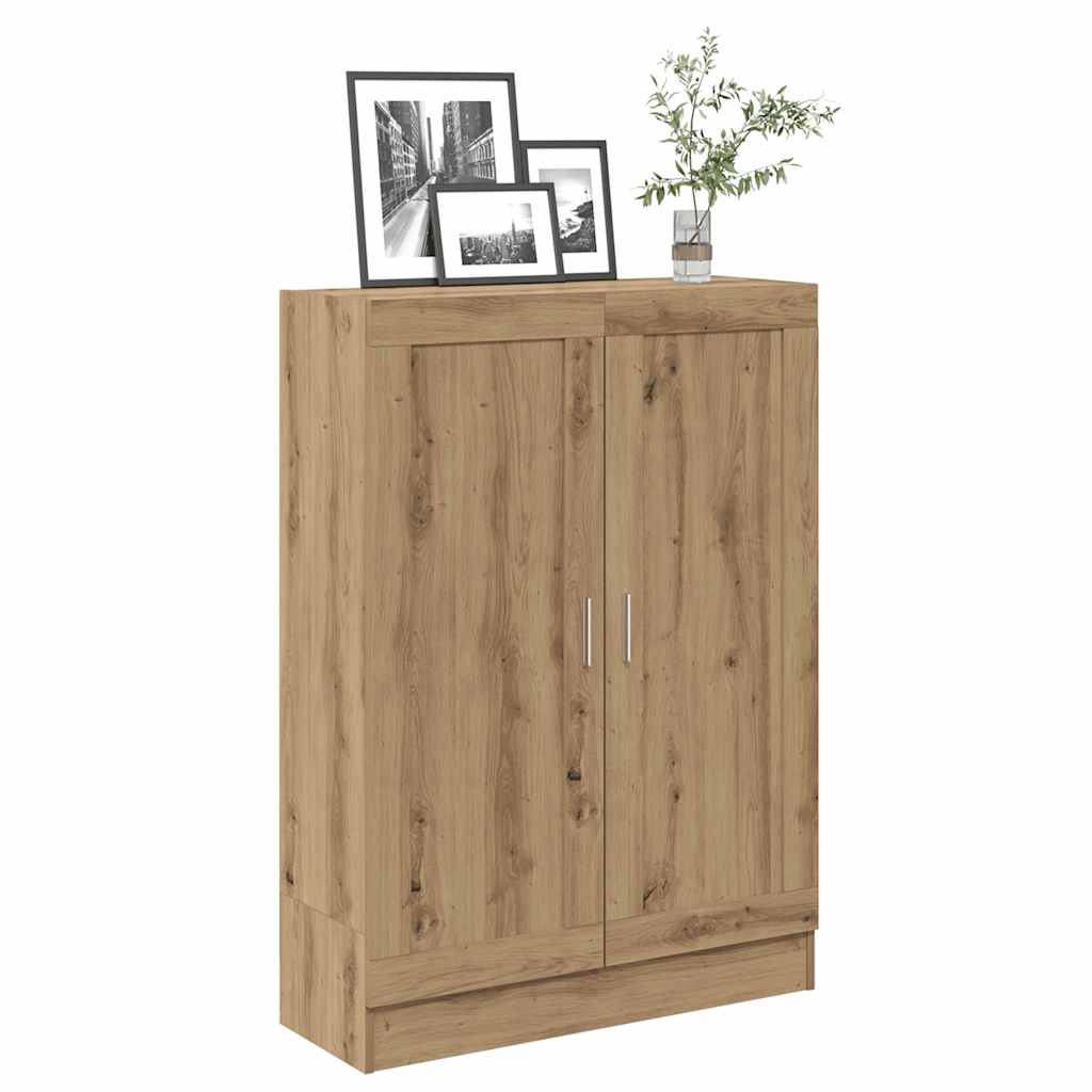 vidaXL Book Cabinet Artisan Oak 82,5x30,5x115 cm Engineered Wood