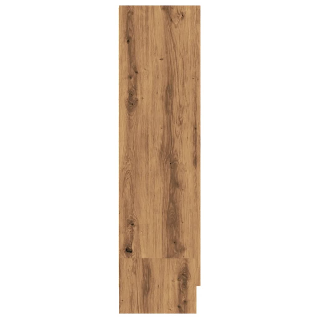 vidaXL Book Cabinet Artisan Oak 82.5x30.5x115 cm Engineered Wood