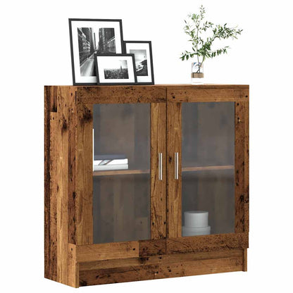 vidaXL Book Cabinet Old Wood 82,5x30,5x80 cm Engineered Wood