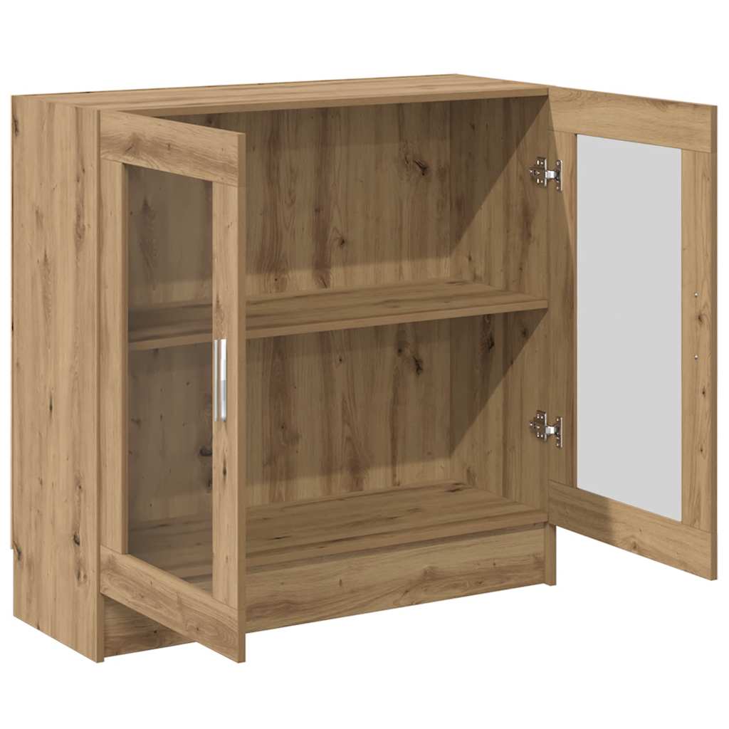 vidaXL Book Cabinet Artisan Oak 82,5x30,5x80 cm Engineered Wood