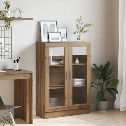 vidaXL Book Cabinet Artisan Oak 82,5x30,5x115 cm Engineered Wood