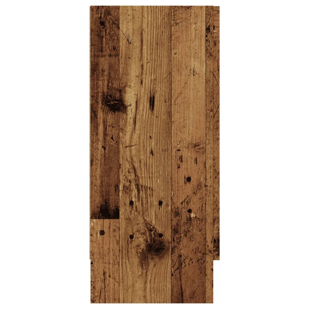 vidaXL Sideboard Old Wood 120x30,5x70 cm Engineered Wood