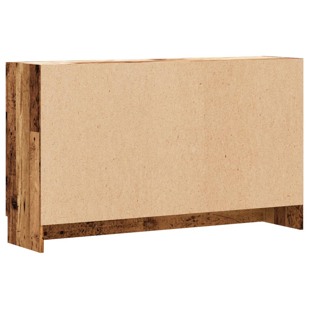 vidaXL Sideboard Old Wood 120x30,5x70 cm Engineered Wood