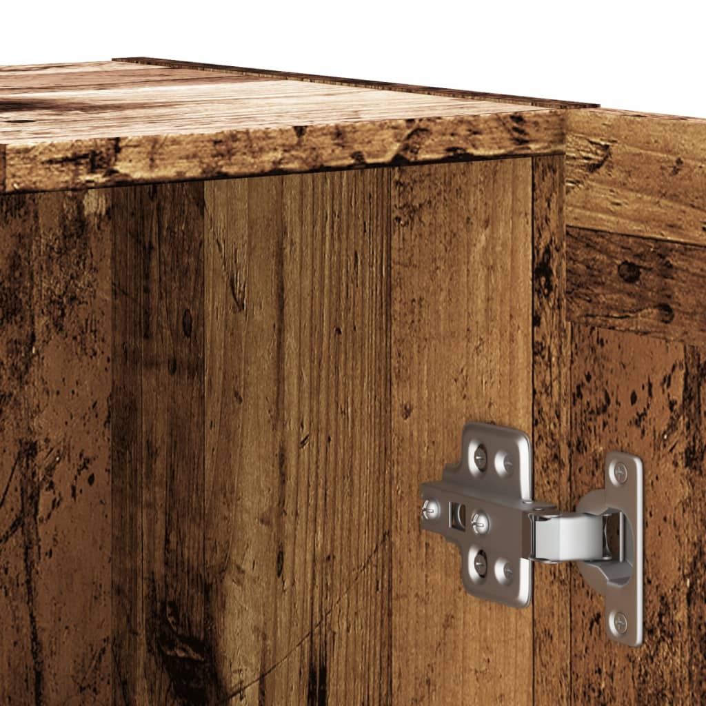 vidaXL Sideboard Old Wood 120x30,5x70 cm Engineered Wood