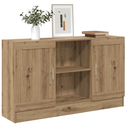 vidaXL Sideboard Artisan Oak 120x30.5x70 cm Engineered Wood