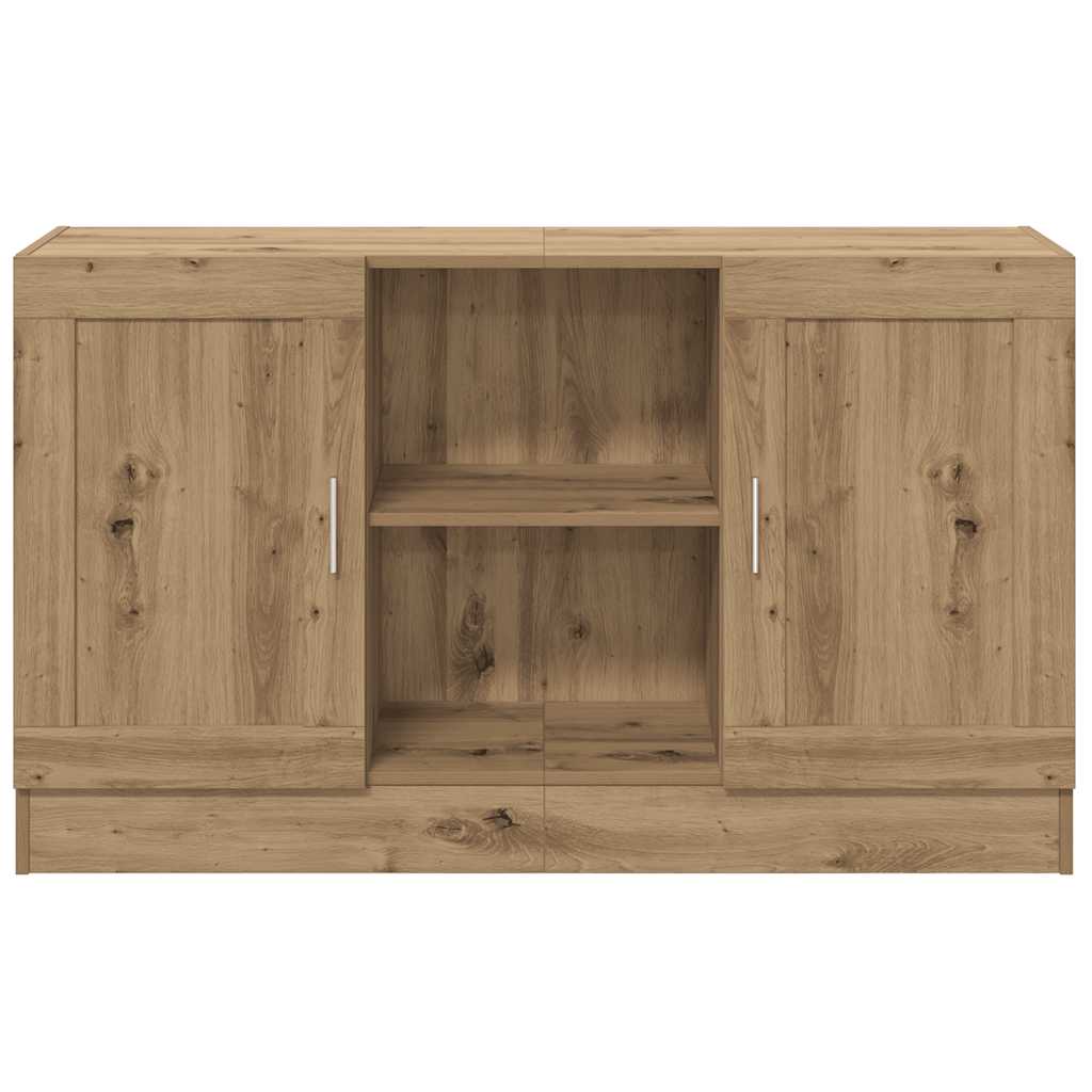 vidaXL Sideboard Artisan Oak 120x30.5x70 cm Engineered Wood