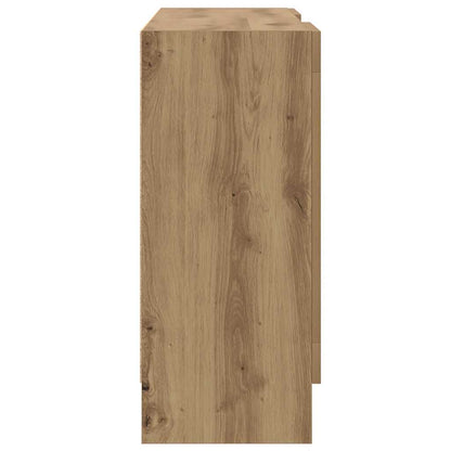 vidaXL Sideboard Artisan Oak 120x30.5x70 cm Engineered Wood