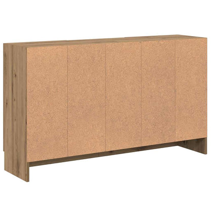 vidaXL Sideboard Artisan Oak 120x30,5x70 cm Engineered Wood