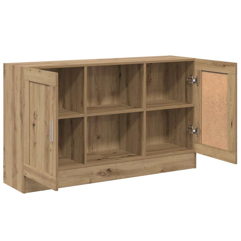 vidaXL Sideboard Artisan Oak 120x30.5x70 cm Engineered Wood
