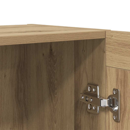 vidaXL Sideboard Artisan Oak 120x30.5x70 cm Engineered Wood