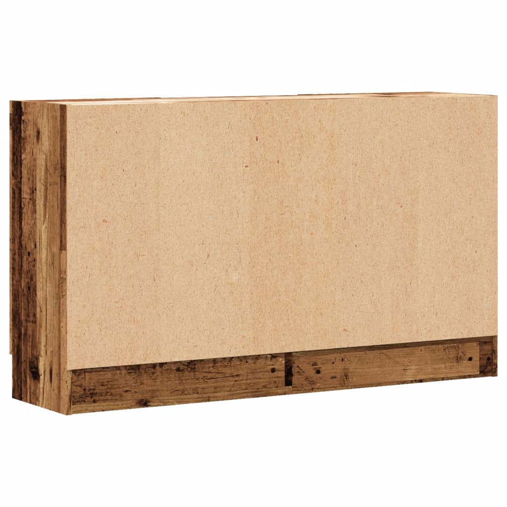 vidaXL Sideboard Old Wood 120x30.5x70 cm Engineered Wood
