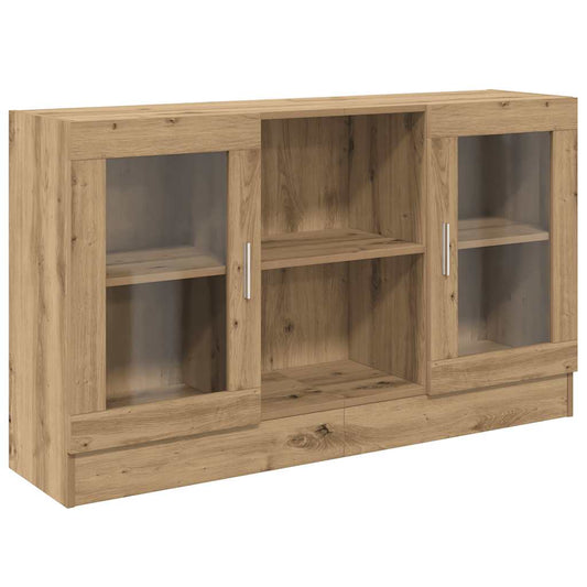 vidaXL Sideboard Artisan Oak 120x30,5x70 cm Engineered Wood