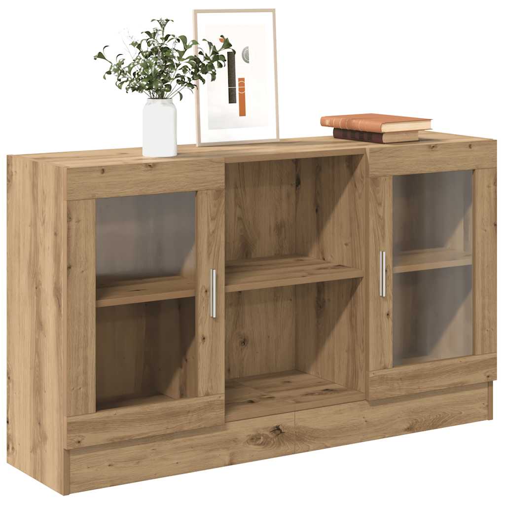 vidaXL Sideboard Artisan Oak 120x30.5x70 cm Engineered Wood