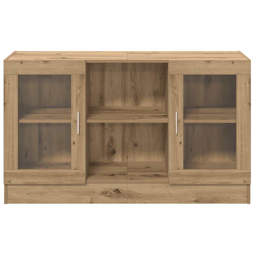 vidaXL Sideboard Artisan Oak 120x30.5x70 cm Engineered Wood