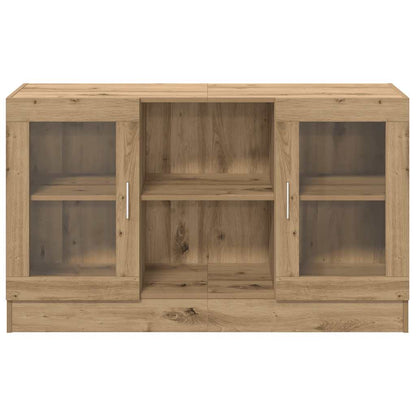 vidaXL Sideboard Artisan Oak 120x30,5x70 cm Engineered Wood