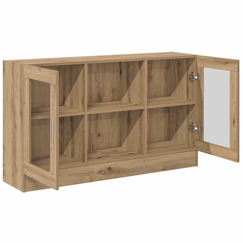 vidaXL Sideboard Artisan Oak 120x30,5x70 cm Engineered Wood