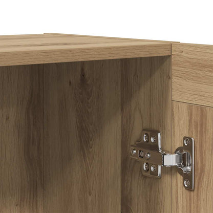 vidaXL Sideboard Artisan Oak 120x30.5x70 cm Engineered Wood