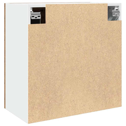 vidaXL Kitchen Wall Cabinet Lyon with Glass Door Old Wood 60x31x60 cm