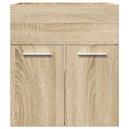 vidaXL Bathroom Sink Cabinet Sonoma Oak 41x38.5x46 cm Engineered Wood