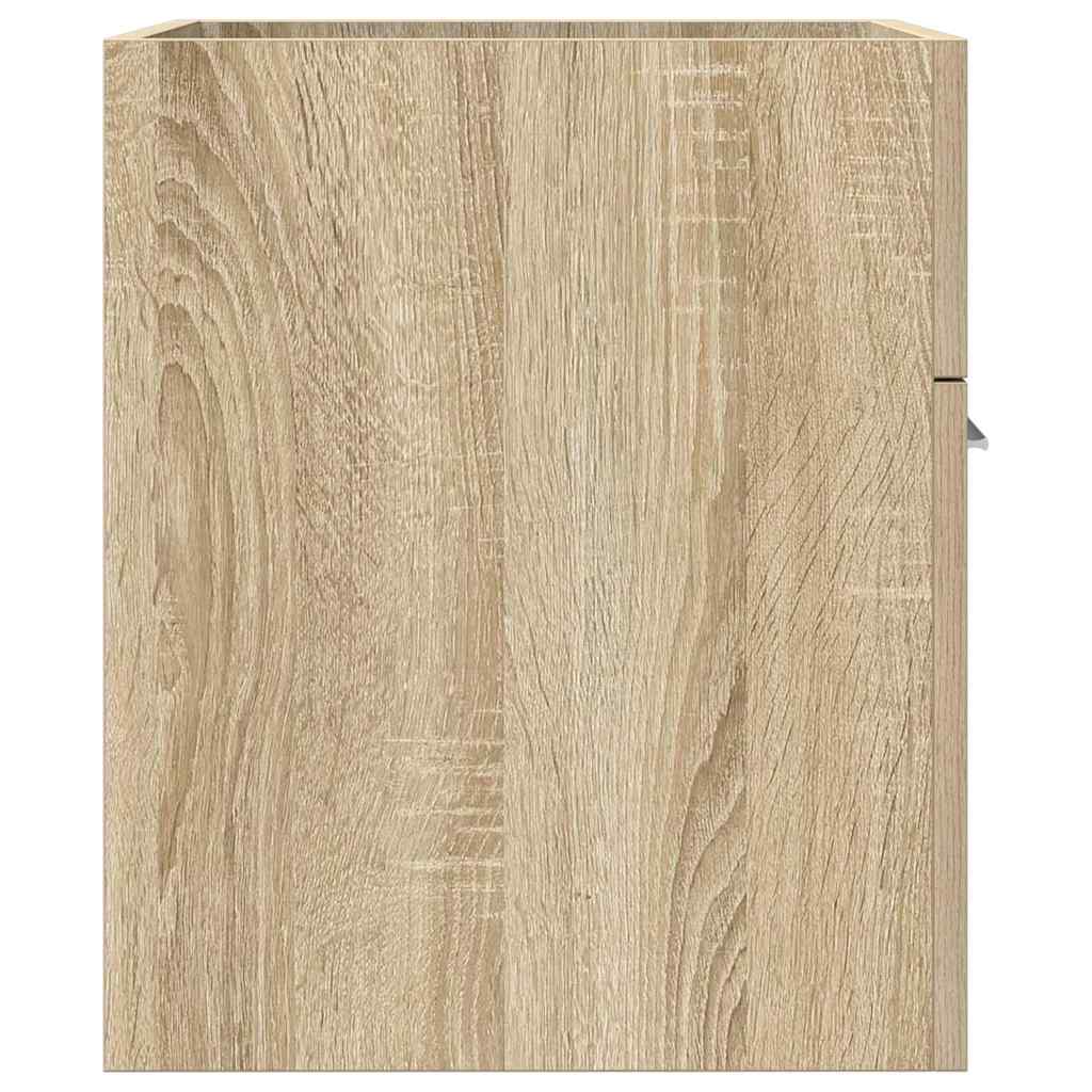 vidaXL Bathroom Sink Cabinet Sonoma Oak 41x38,5x46 cm Engineered Wood