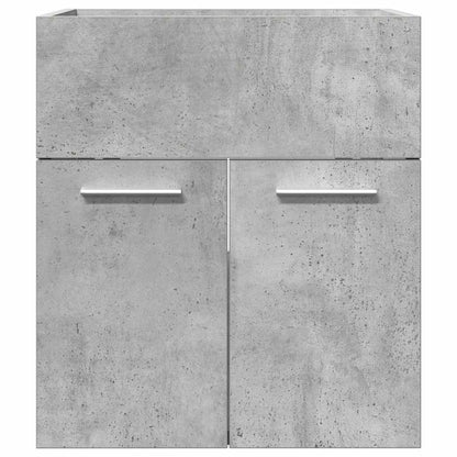 vidaXL Bathroom Sink Cabinet Concrete Grey 41x38.5x46 cm