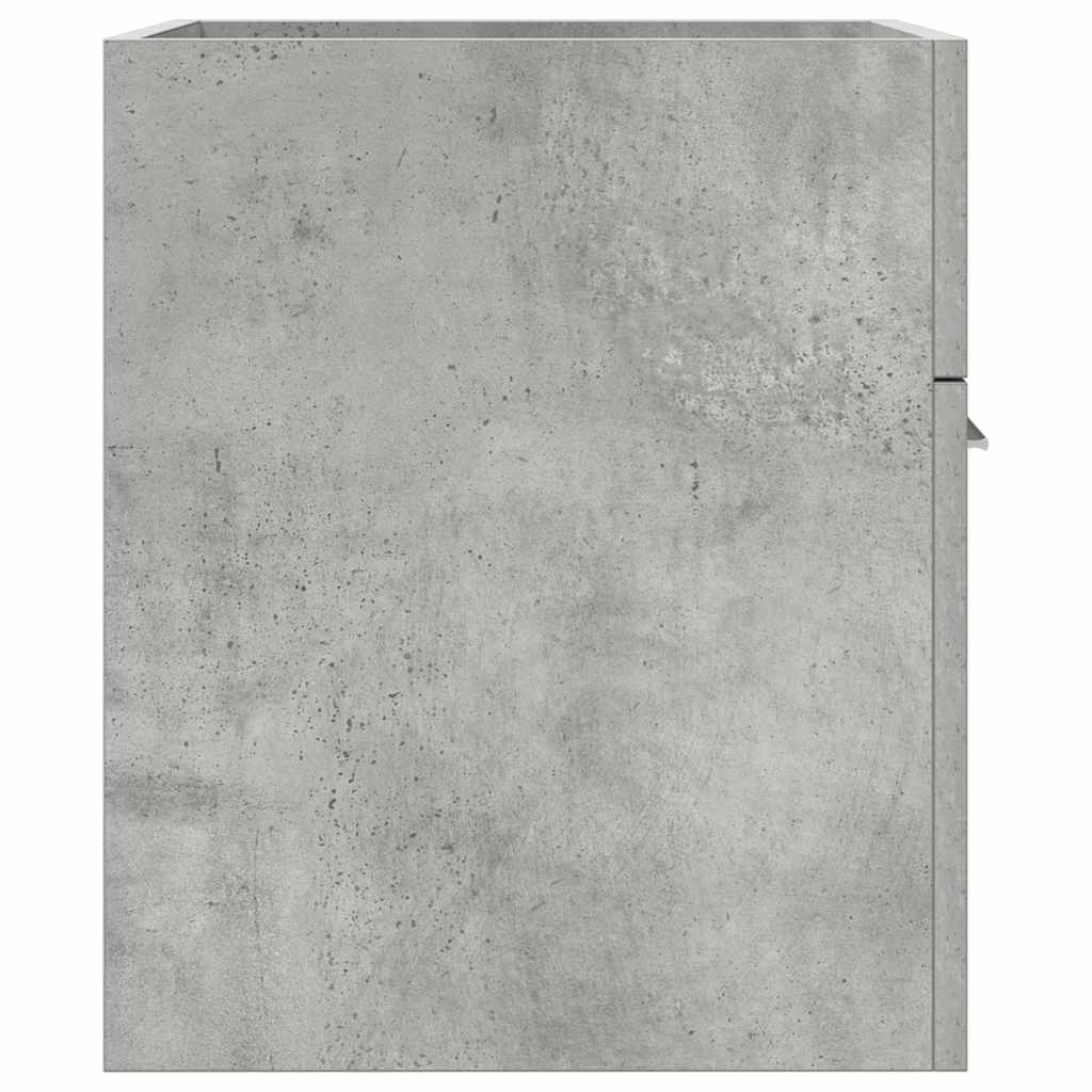 vidaXL Bathroom Sink Cabinet Concrete Grey 41x38.5x46 cm